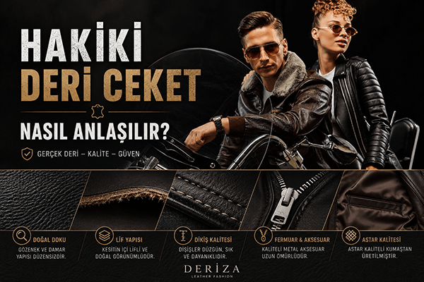 Hakiki Deri Ceket Nasıl Anlaşılır?