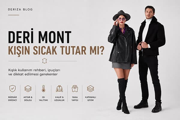 Deri Mont Kışın Sıcak Tutar mı? Kışlık Kullanım Rehberi